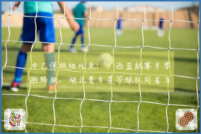 中乙保级组结束：广西蓝航赛季零胜降级，湖北青年星等球队同落马